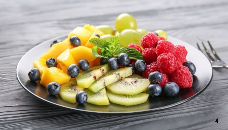 Salad dưa lưới kết hợp trái cây khác
